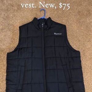 Ariat Men's Dark Vest